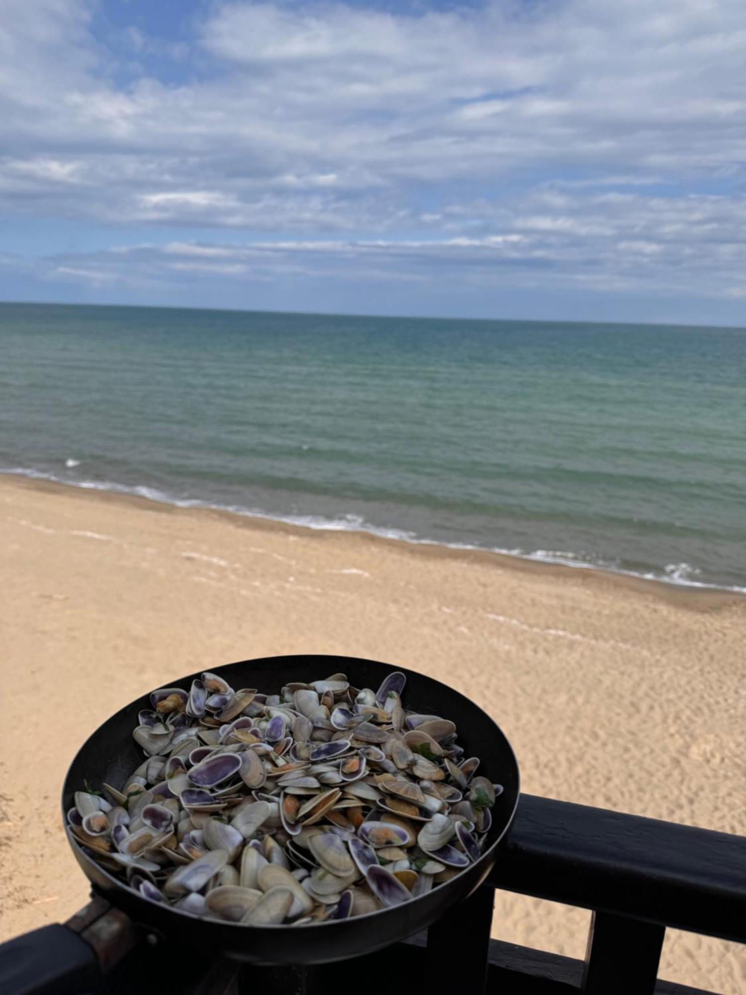 Paradiso Fronte Mare Villa Agnone Bagni Buitenkant foto