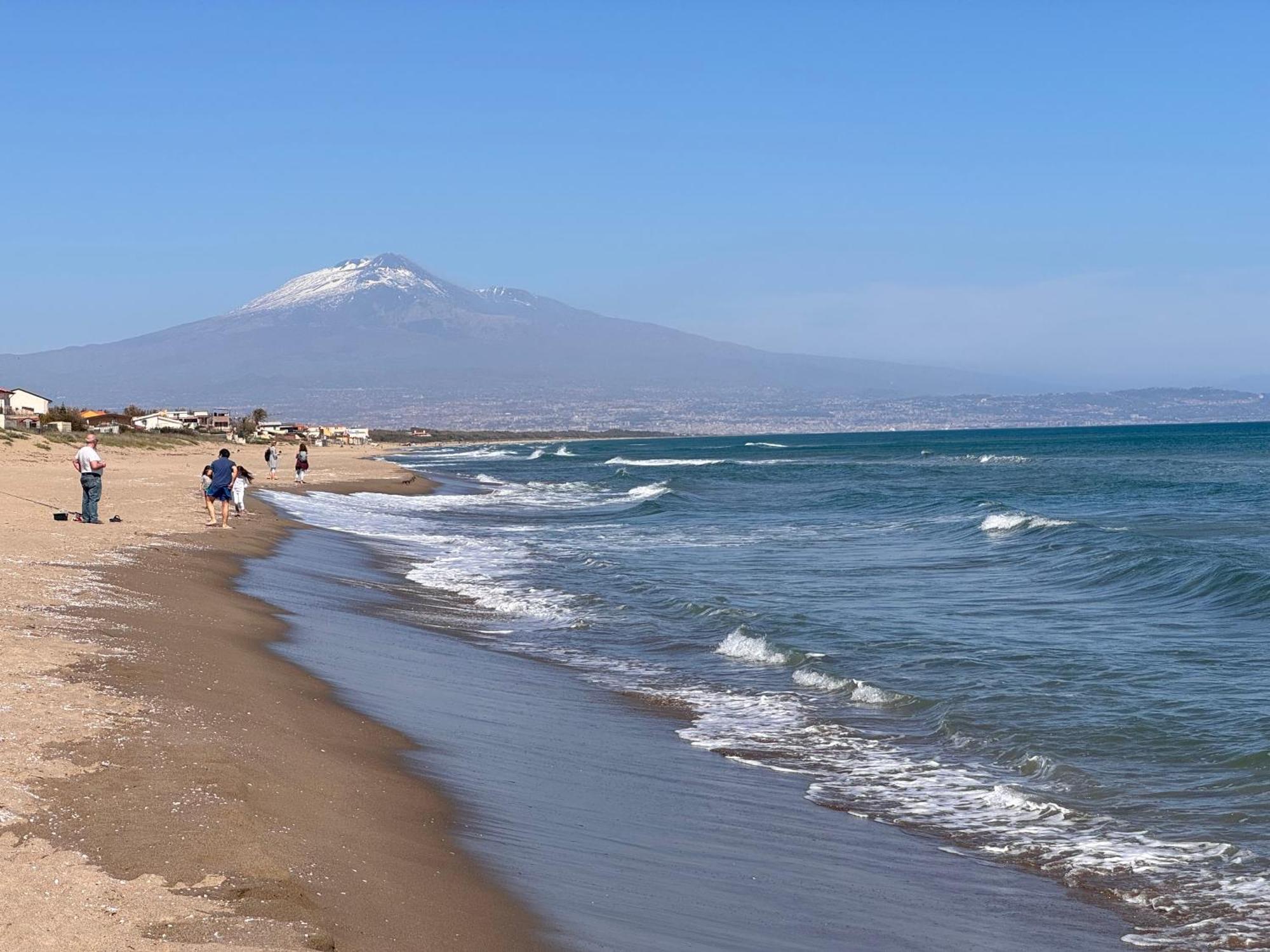 Paradiso Fronte Mare Villa Agnone Bagni Buitenkant foto