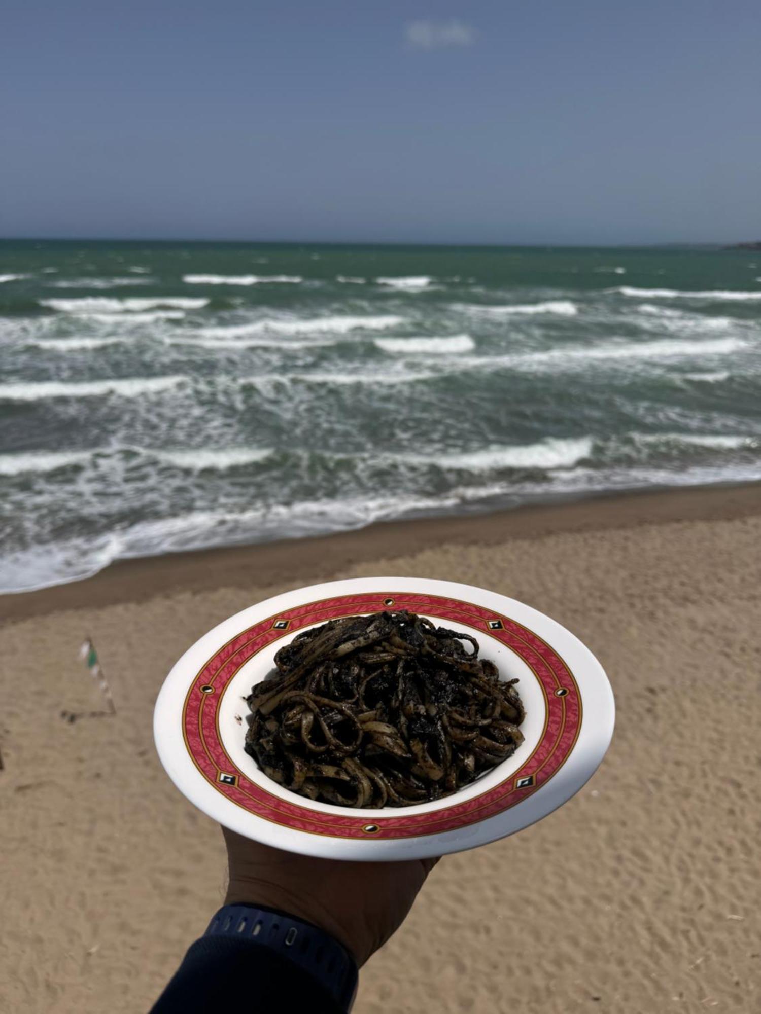 Paradiso Fronte Mare Villa Agnone Bagni Buitenkant foto