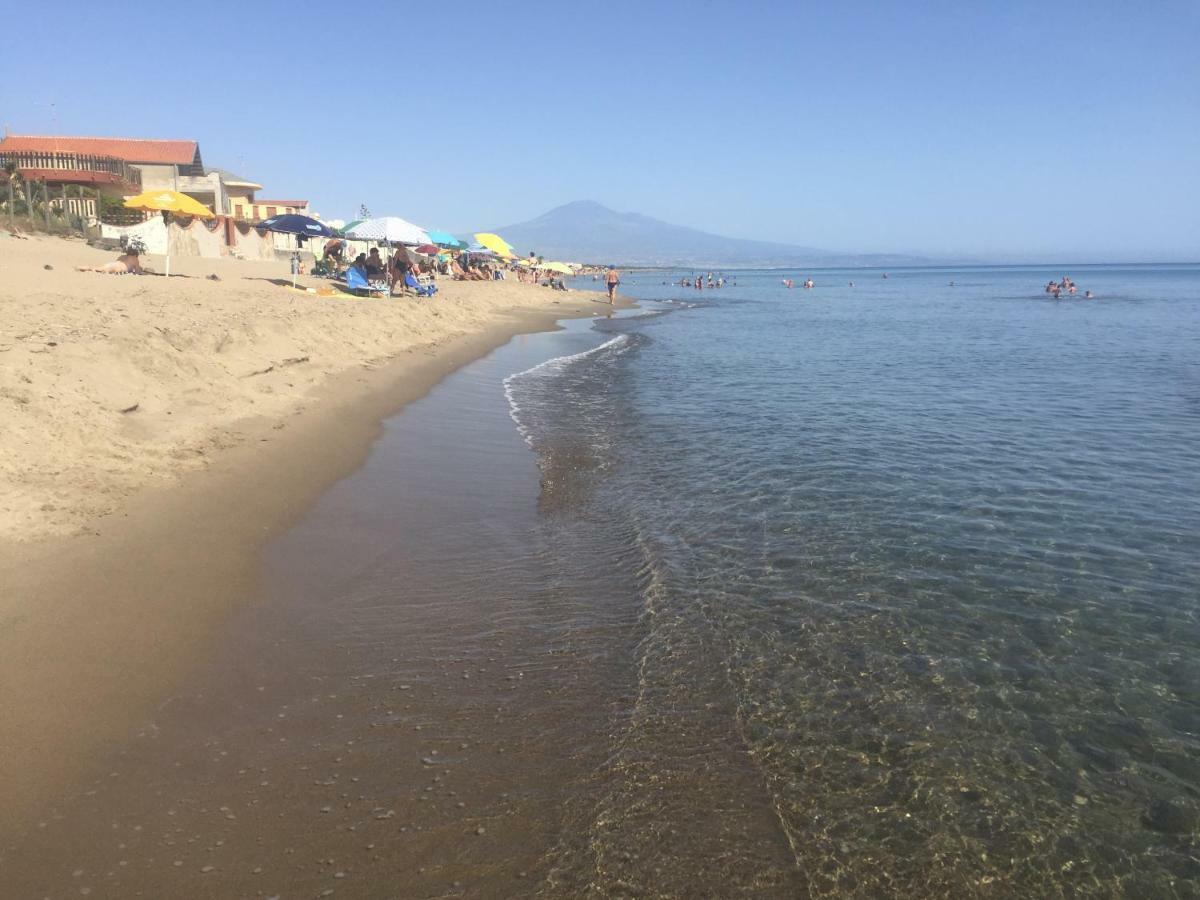 Paradiso Fronte Mare Villa Agnone Bagni Buitenkant foto